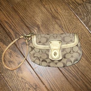 Coach wristlet